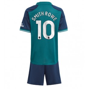 Arsenal Emile Smith Rowe #10 Koszulka Trzecich Dziecięca 2023-24 Krótki Rękaw (+ Krótkie spodenki)